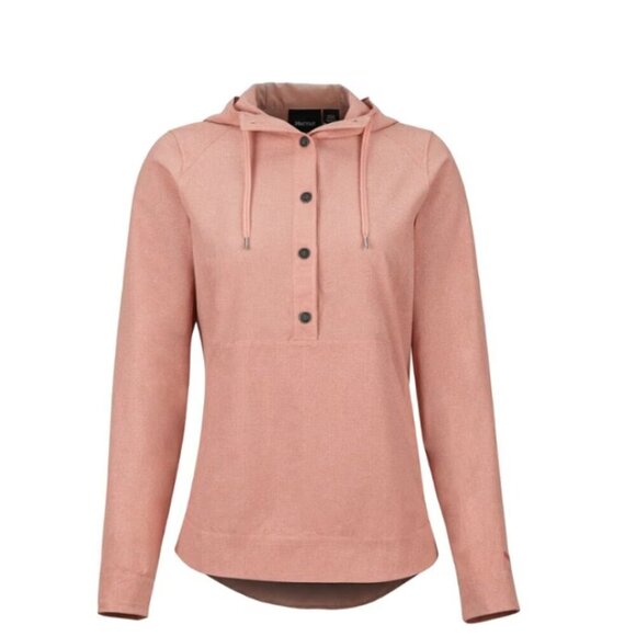 Marmot Tops - Marmot Lorey Hoodie Women's Size Med Coraly Orange Pullover Hiking Outdoor Comfy